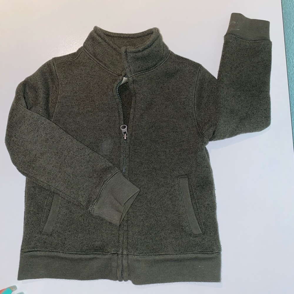Olive green sweater